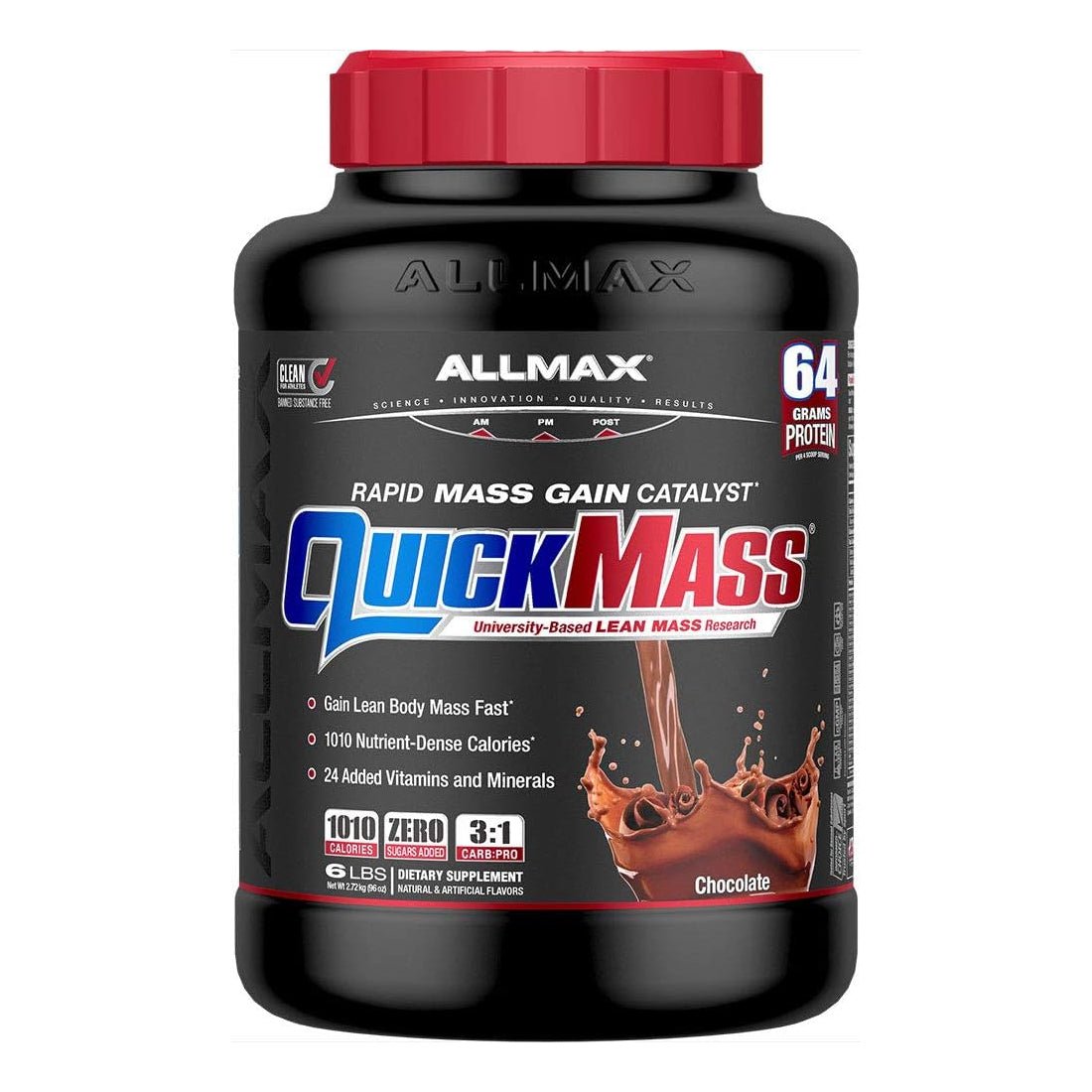 ALLMAX QuickMass Chocolate / 6lb