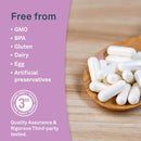 Organika Biotin 10,000MCG - 120 capsules - Vitamin B