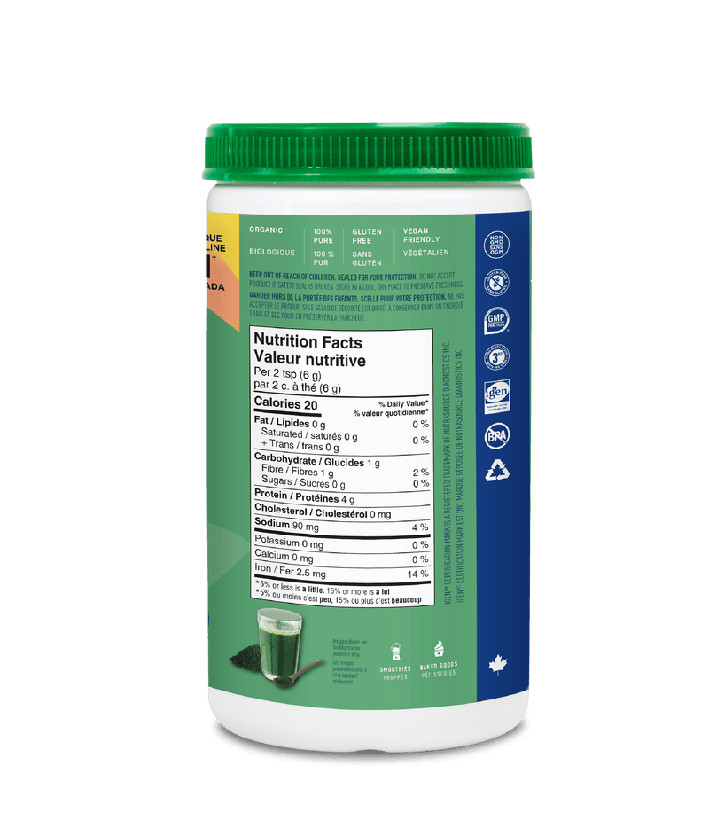 Organika Organic Spirulina Powder - 500g - Superfoods