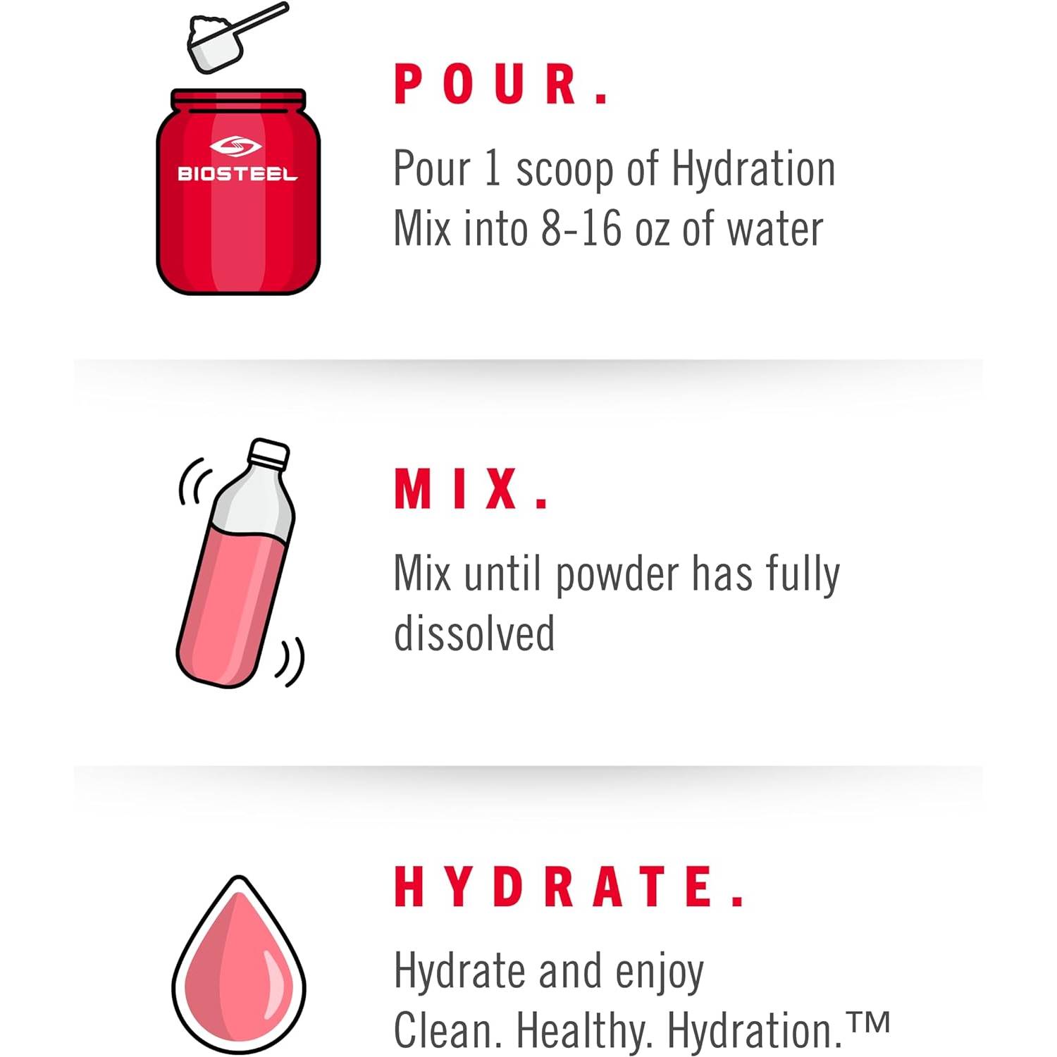 Biosteel Hydration Mix Mixed Berry / 140g