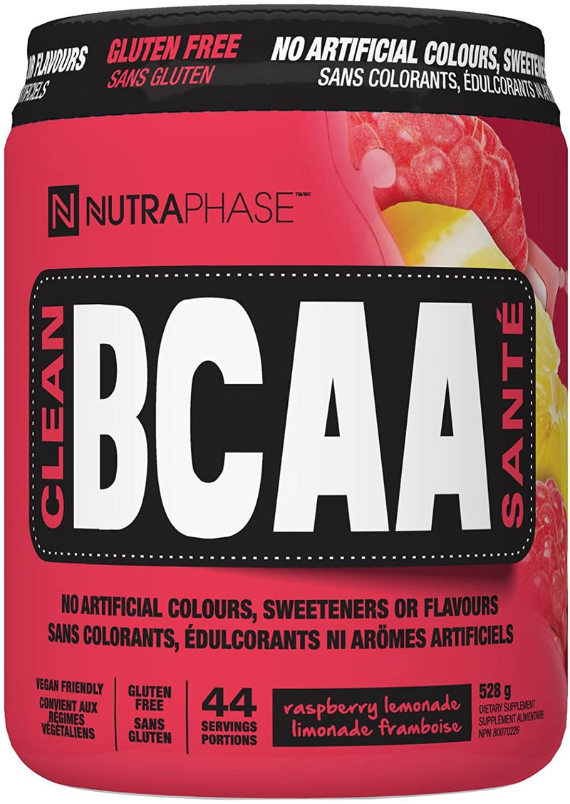 Nutraphase Clean BCAA - RASPBERRY LEMONADE 44 Servings - BCAA