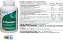 Platinum Naturals B-Complex - 60 capsules - Vitamin B