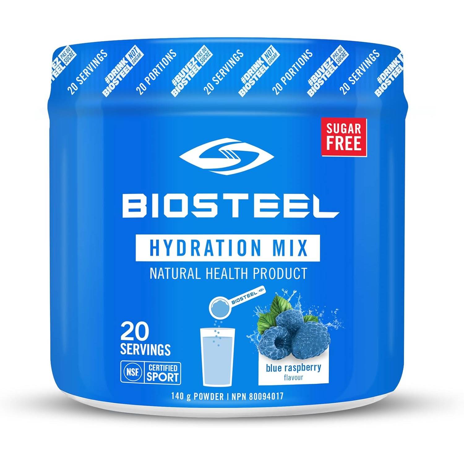 Biosteel Hydration Mix Blue Raspberry / 140g