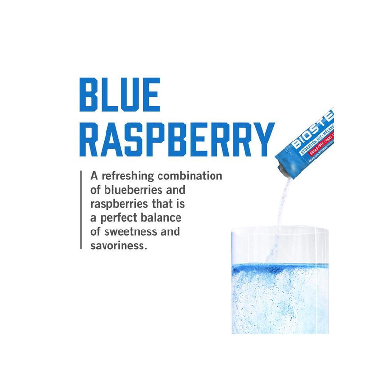 BioSteel Hydration Mix (Pack of 16) Blue Raspberry / 16-pack