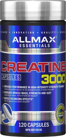 ALLMAX Creatine 3000, 120 Capsules - - Creatine