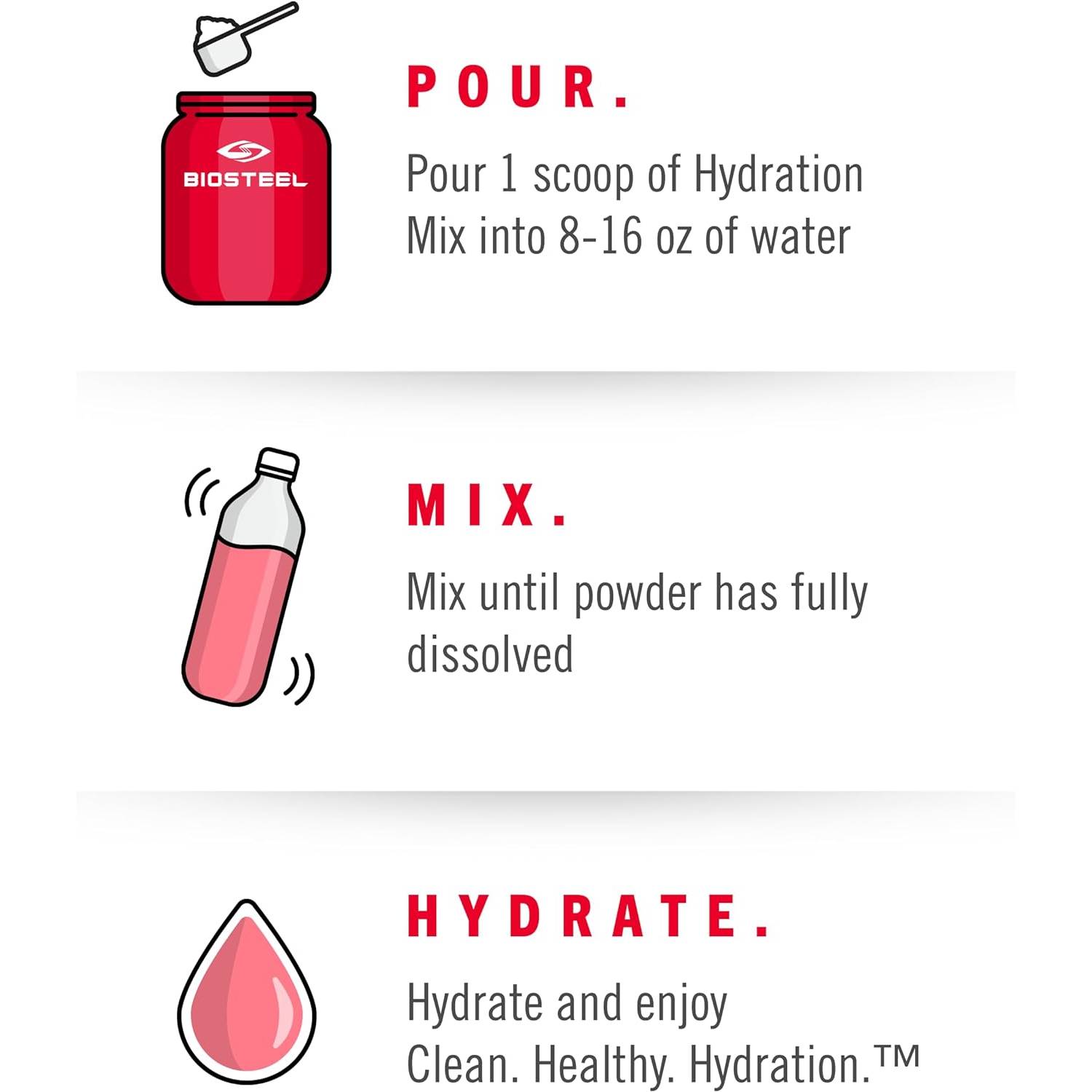 Biosteel Hydration Mix Mixed Berry / 700g