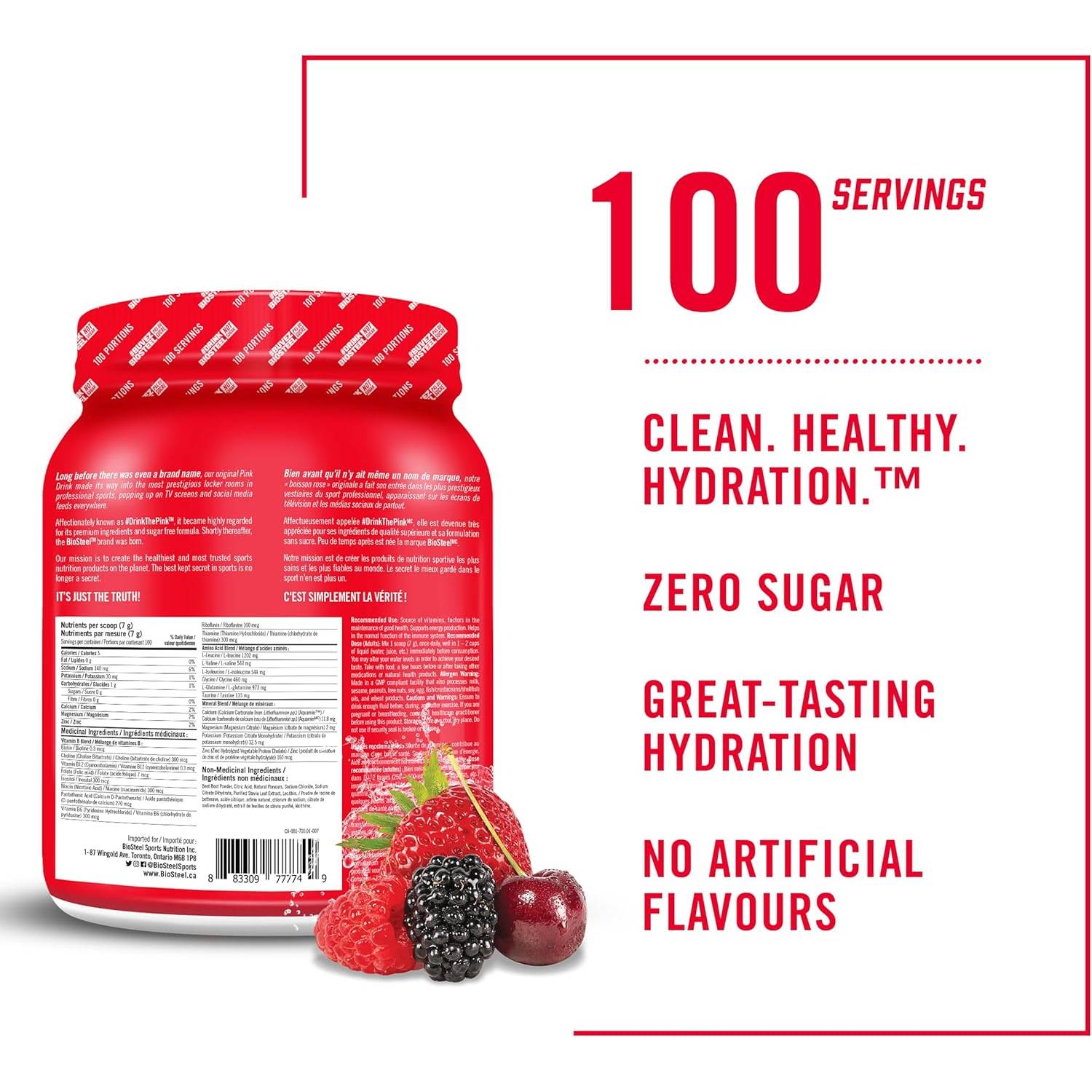 Biosteel Hydration Mix Mixed Berry / 700g