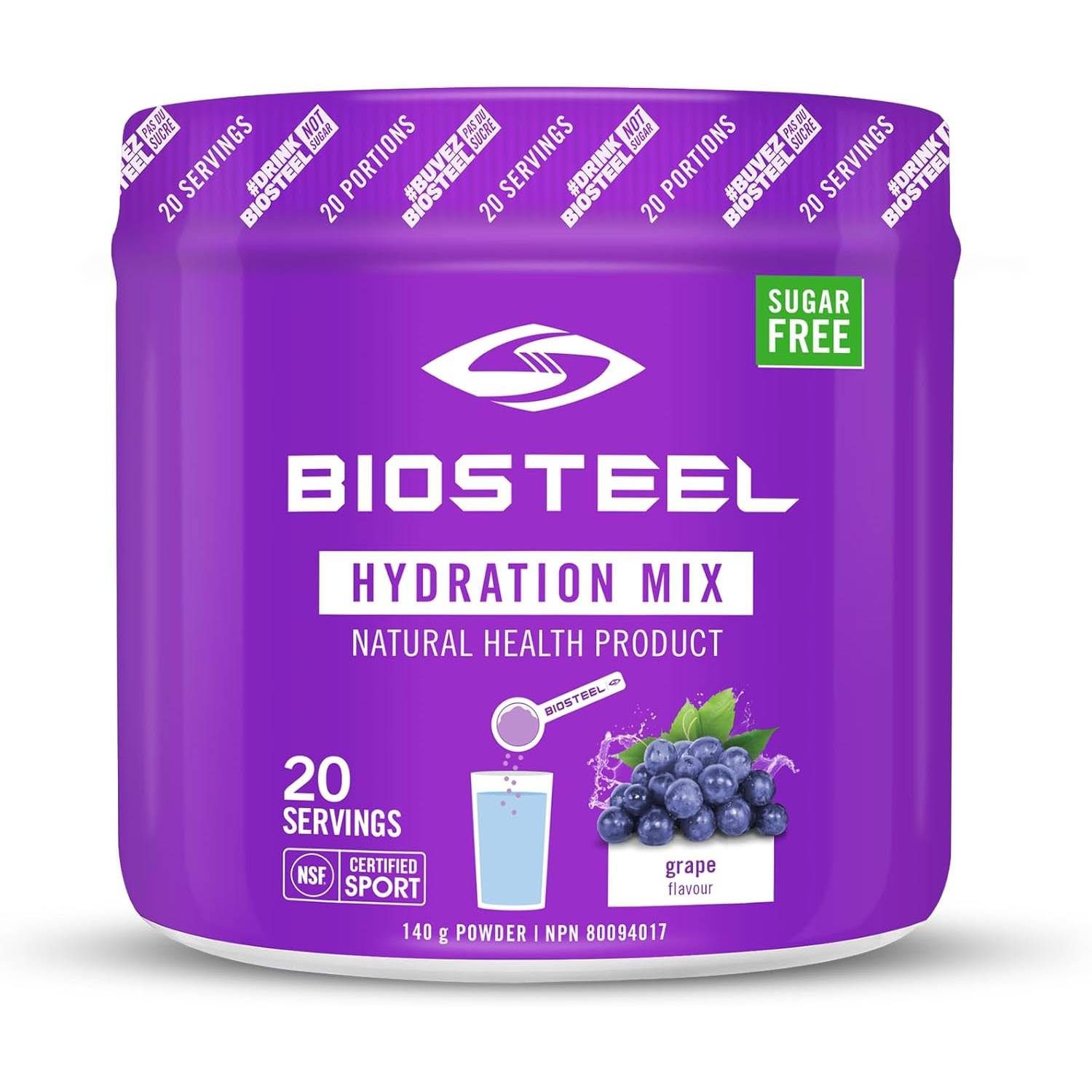 Biosteel Hydration Mix Grape / 140g