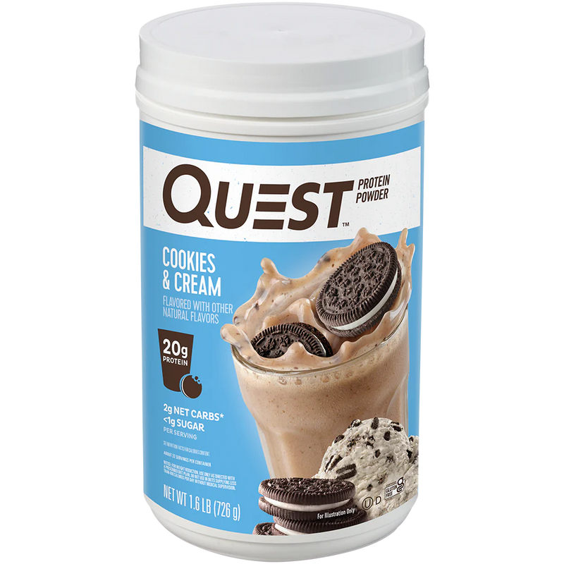 Quest Nutrition Protein Powder - Cookies & Cream 1.6lb - Protein Powder