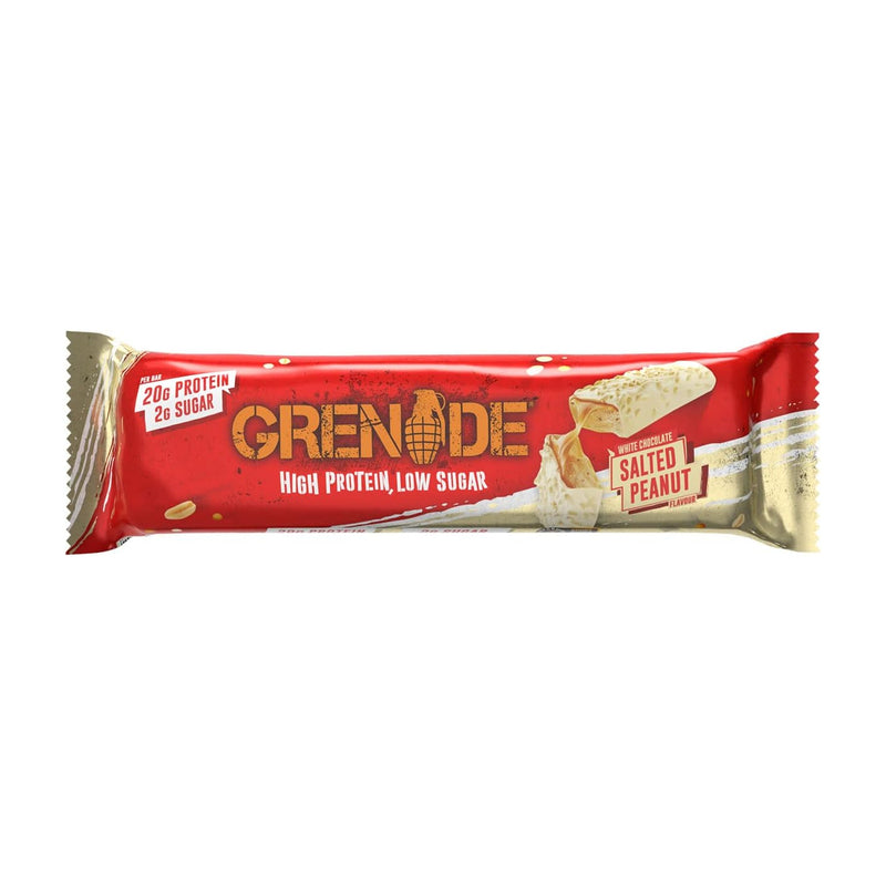 Grenade Protein Bars White Chocolate Salted Peanut / Pack of 12