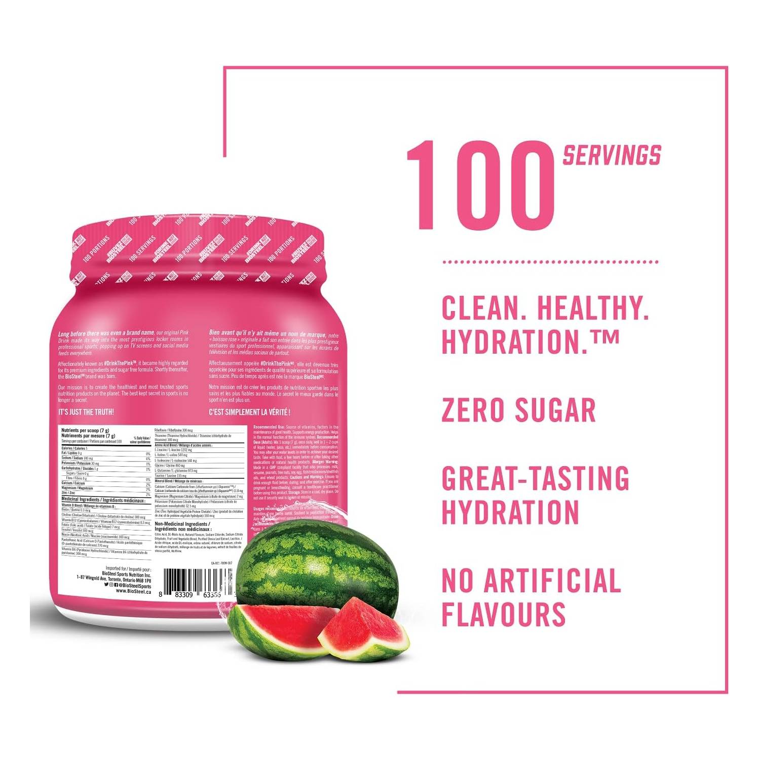 Biosteel Hydration Mix Watermelon / 700g