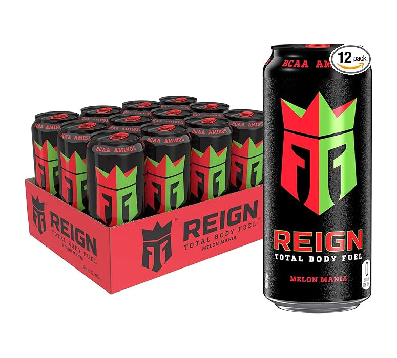 Reign Energy Drink Melon Mania / Pack 12