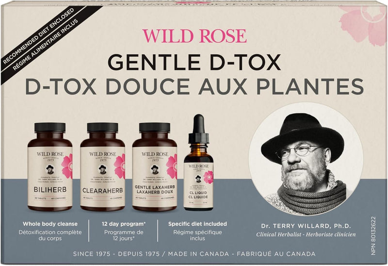 Wild Rose Gentle D-Tox Program (1 Kit) - 1 Box Kit - Detox