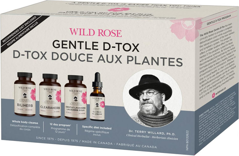 Wild Rose Gentle D-Tox Program (1 Kit) - 1 Box Kit - Detox