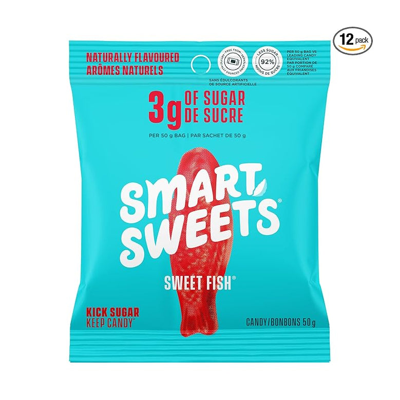 Smart Sweets Candy Sweet Fish / 50g