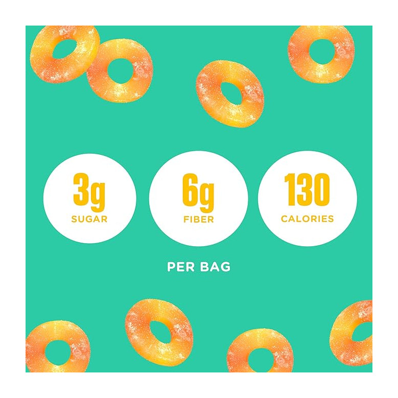 Smart Sweets Candy Peach Rings / 50g