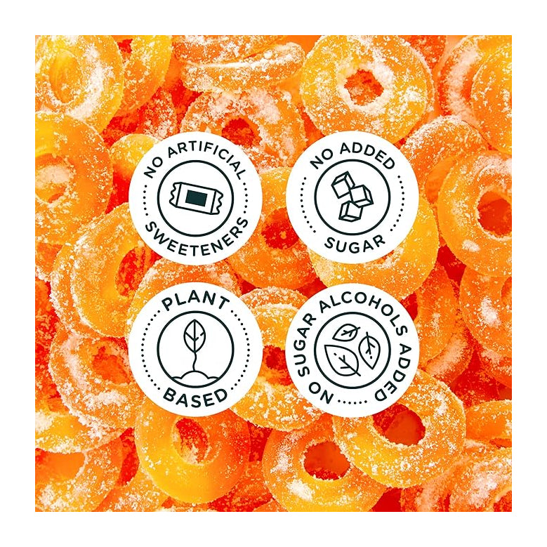 Smart Sweets Candy Peach Rings / 50g