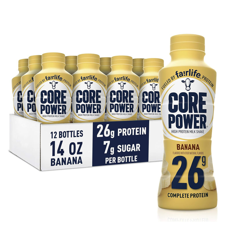 Fairlife Core Power High Protein Shake Banana / Pack of 12 / -