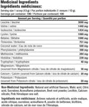 Mammoth EAA9 30 servings - Fruit Punch Blast - - Amino Acids