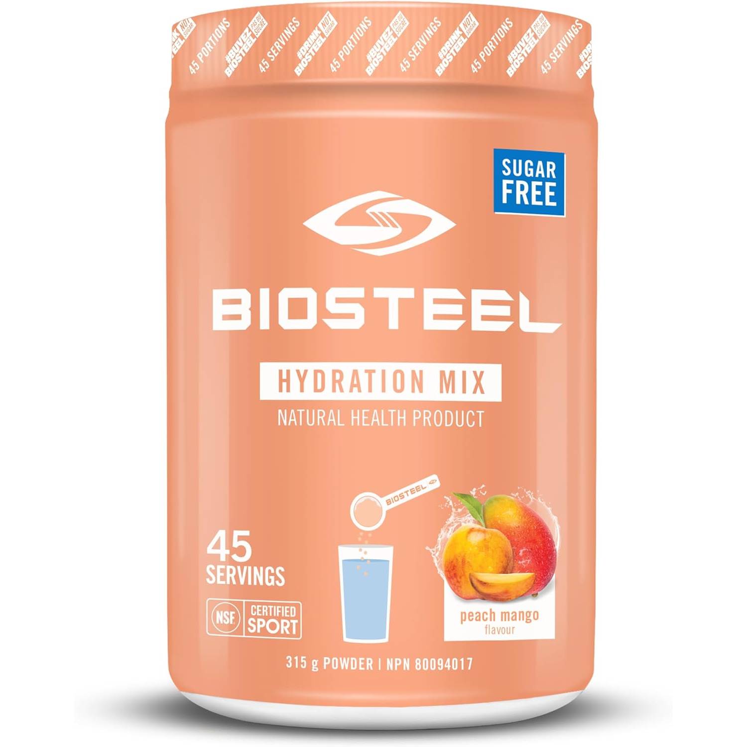 Biosteel Hydration Mix Peach Mango / 315g