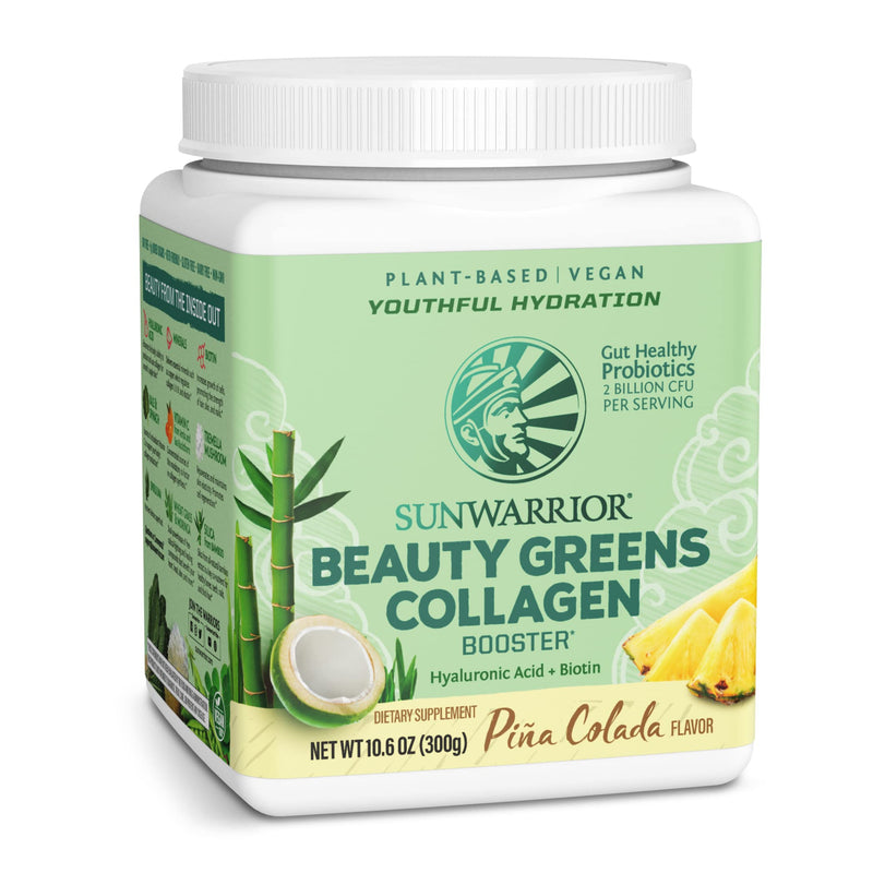 Sunwarrior Beauty Greens Collagen Booster 300g / Pina Colada