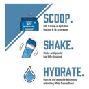 Biosteel Hydration Mix - White Freeze 20 servings - - Hydration Mix