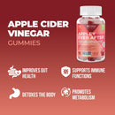 SUKU Vitamins Appley Ever After Gummies - 60 gummies - Apple Cider Vinegar