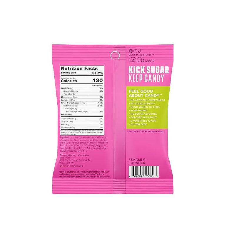 Smart Sweets Candy Sourmelon Bites / 50g