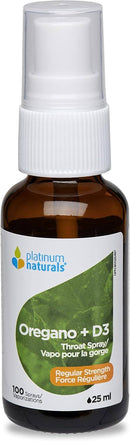 Platinum Naturals Oregano Oil D3 Extra Strength Spray - 25ml - Herbals