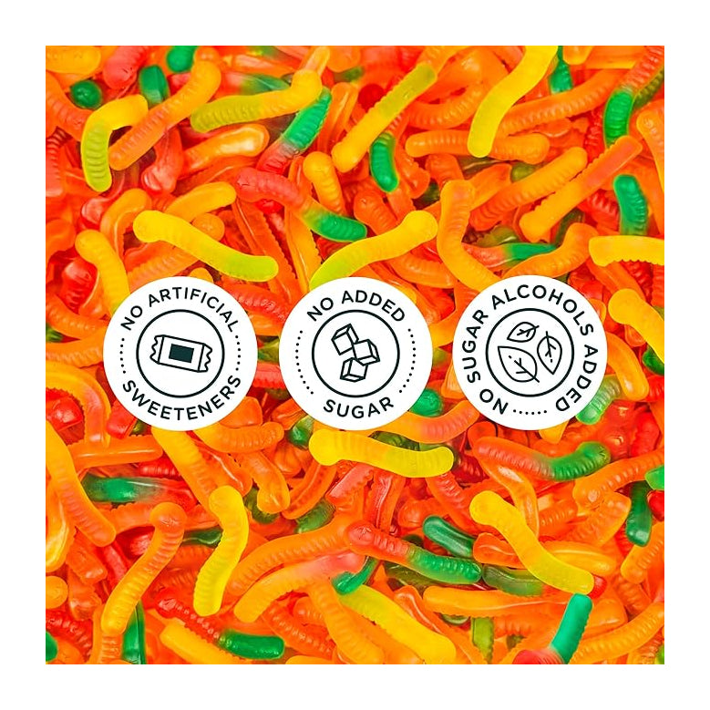 Smart Sweets Candy Gummy Worms / 50g