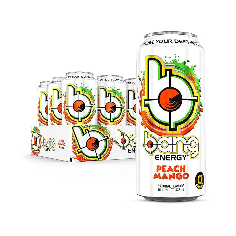 Bang Energy Drink PEACH MANGO / 12 unit x 473ml