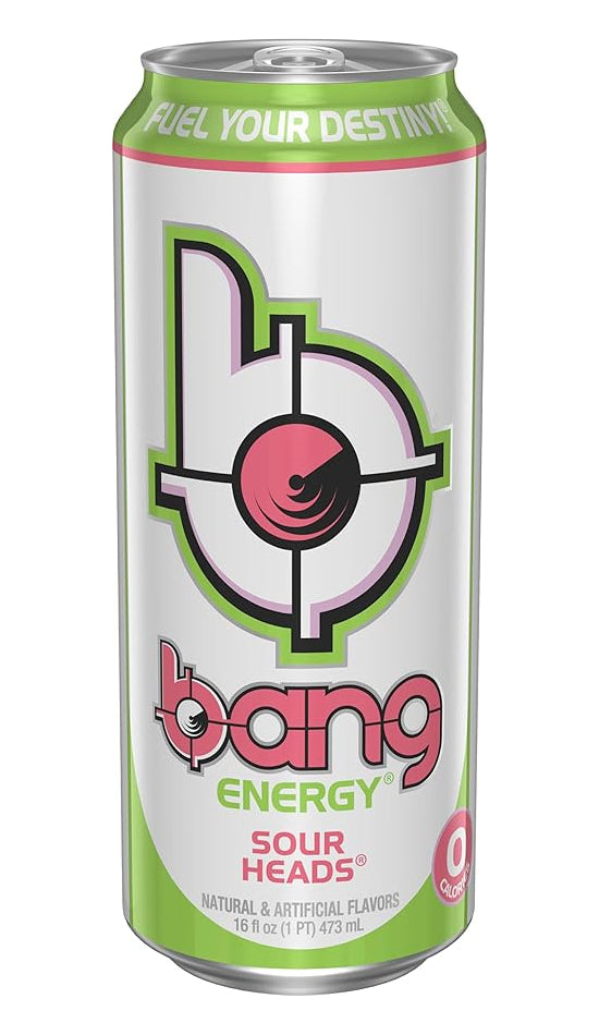 Bang Energy Drink SOUR HEADS / 12 unit x 473ml