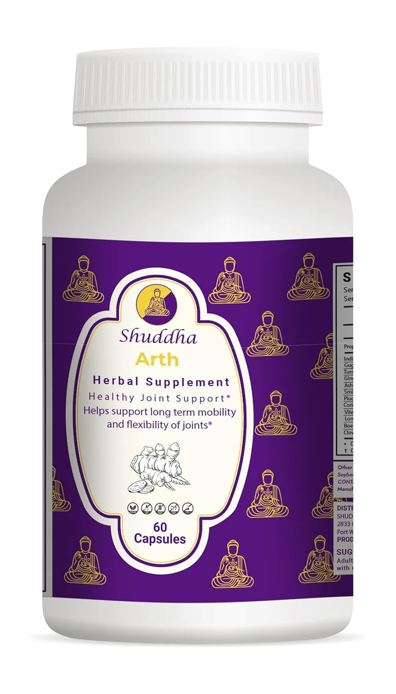 Shuddha - ARTH (Arthritis supplement) 60 capsules