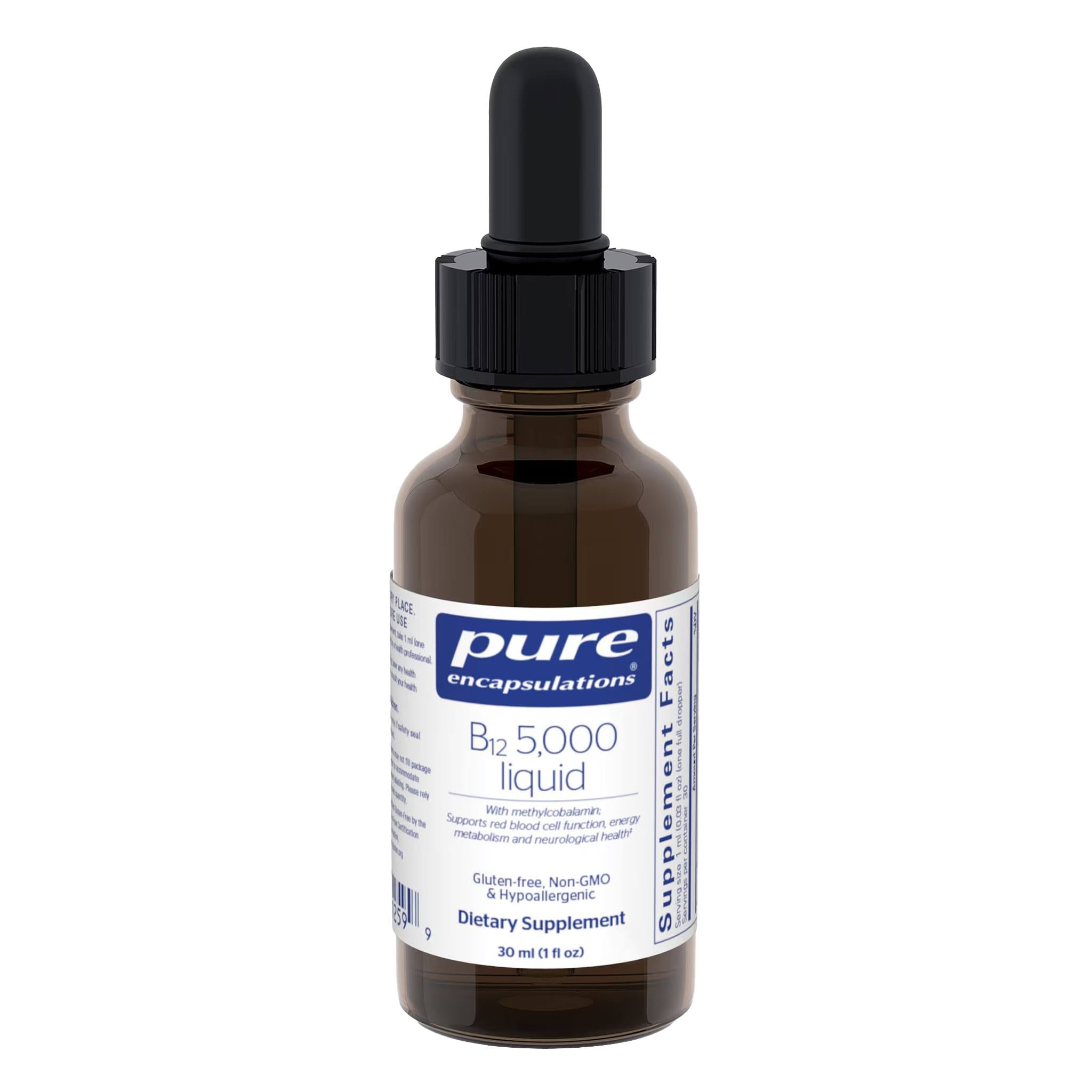 Pure Encapsulations B12 5000 liquid  30mL