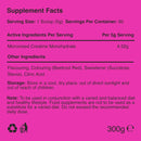 Warrior Creatine - Blazin' Berry 300g - Creatine