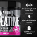 Warrior Creatine - Blazin' Berry 300g - Creatine