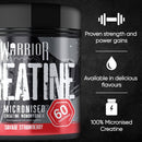 Warrior Creatine - Savage Strawberry 300g - Creatine
