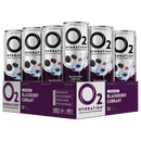 O2 Hydration Sports Recovery Drink - Blackberry Currant 12-pack - Energy Drinks
