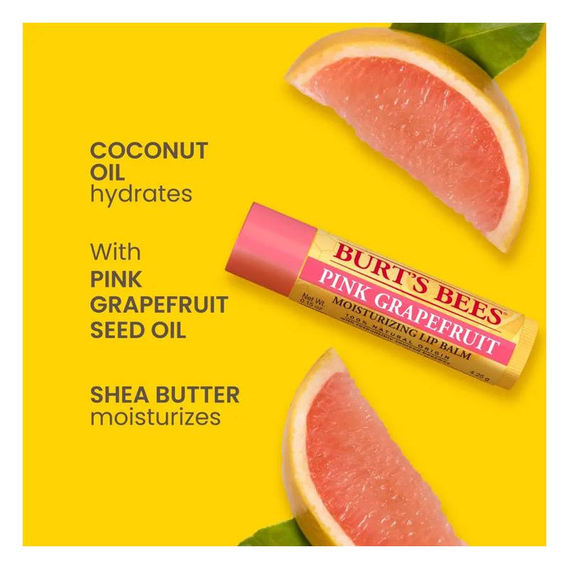 Burt's Bees Lip Balm - Pink Grapefruit 4.25g - Skin Care