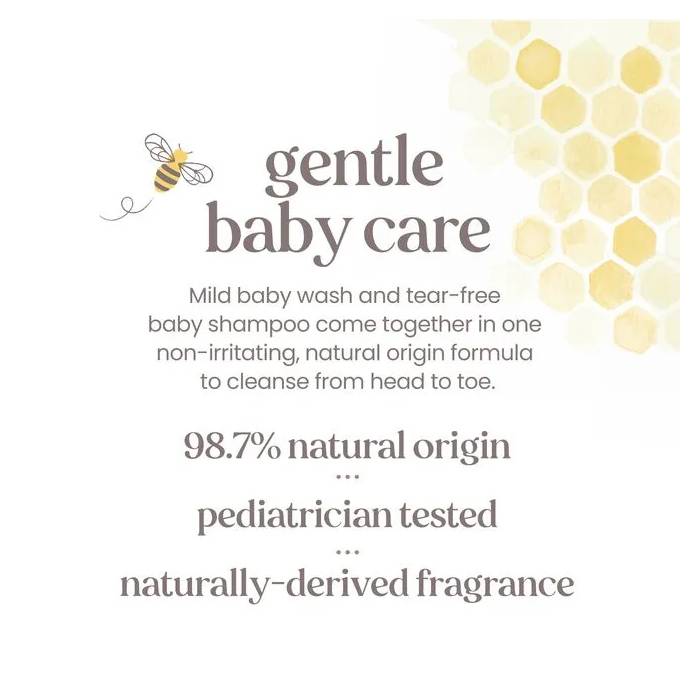 Burt's Bees Baby Bee Shampoo & Body Wash - 235ml - Baby Care