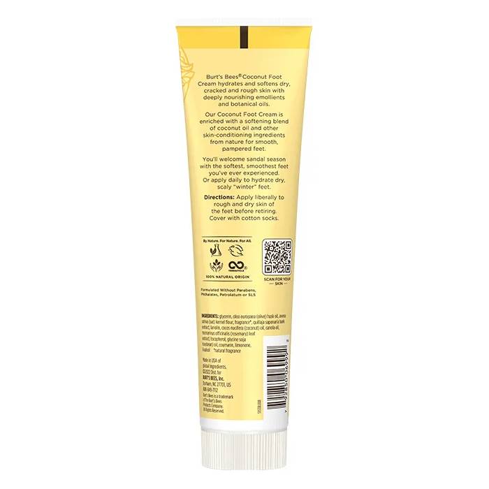 Burt's Bees Coconut Foot Cream - 120g - Body care