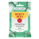 Burt's Bees Facial Cleansing Towelettes - Cucumber & Mint 30 pre-moistened towelettes - Skin Care