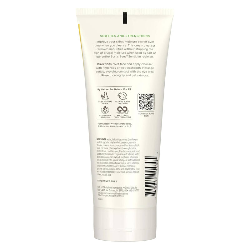 Burt's Bees Sensitive Facial Cleanser - 170g - Skin Care