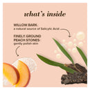 Burt's Bees Peach & Willowbark Deep Pore Scrub - 110 g - Skin Care