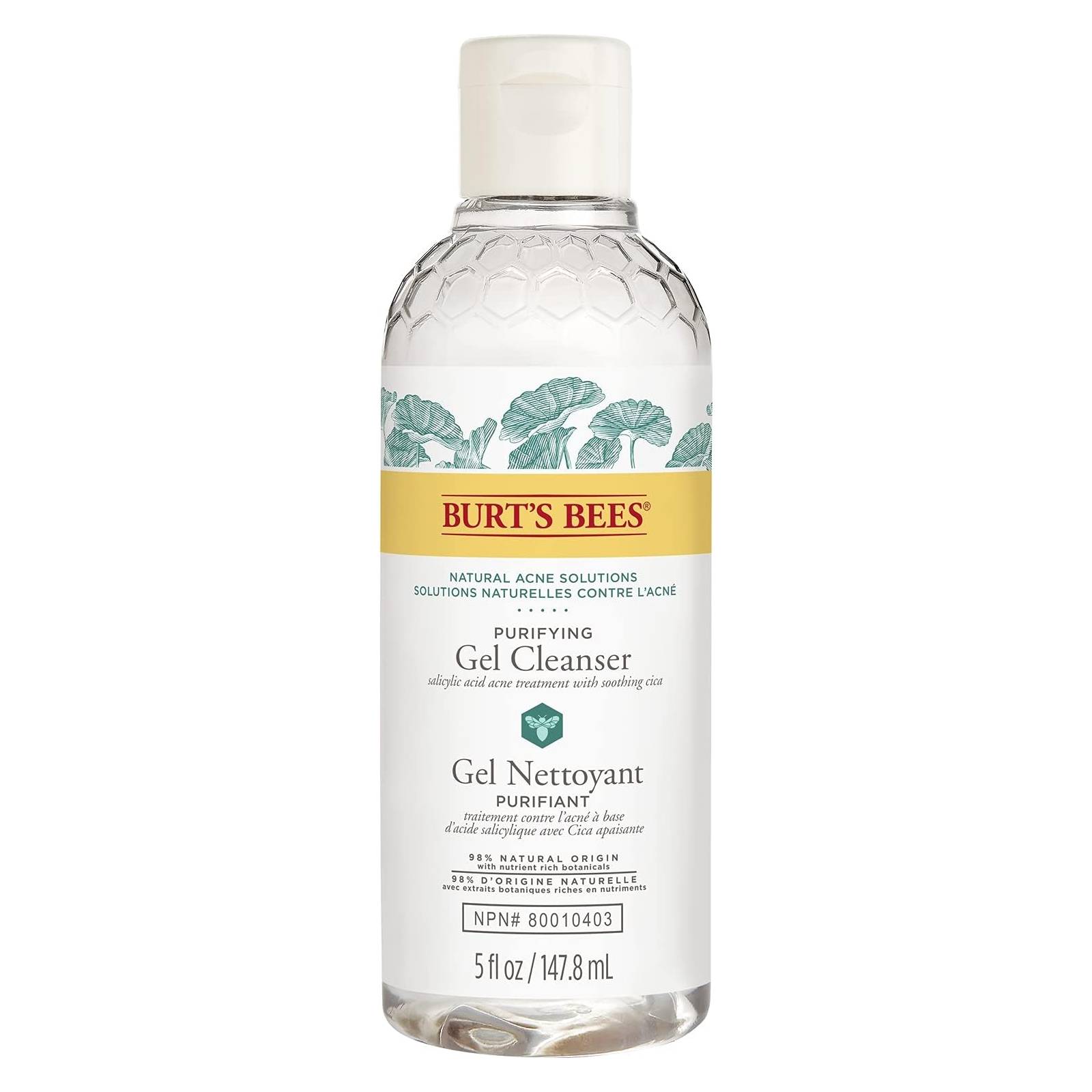 Burt's Bees Natural Acne Solutions Purifying Gel Cleanser - 147.8ml - Skin Care