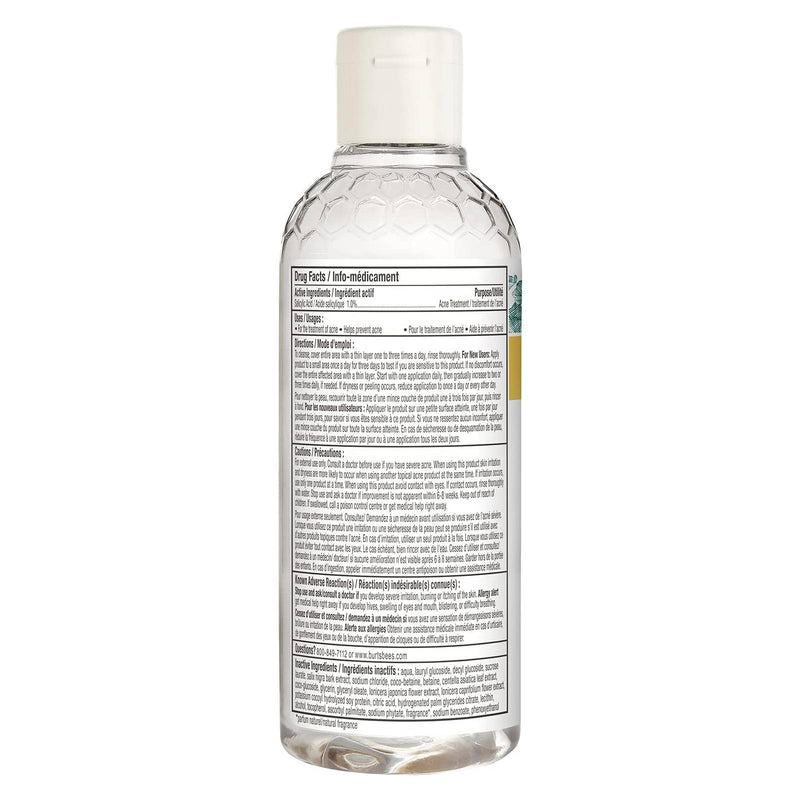 Burt's Bees Natural Acne Solutions Purifying Gel Cleanser - 147.8ml - Skin Care