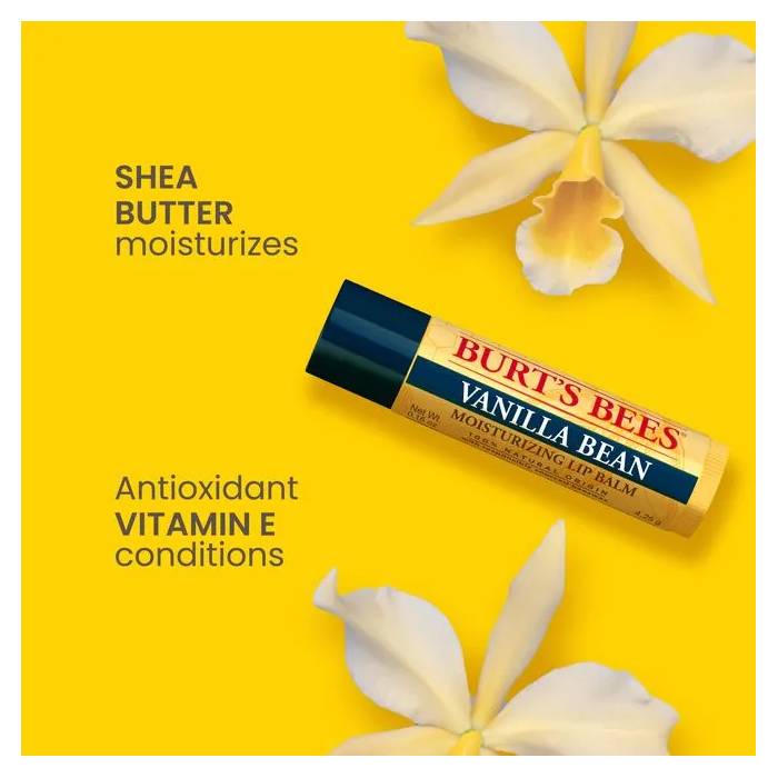 Burt's Bees Lip Balm - Vanilla Bean 4.25g - Skin Care