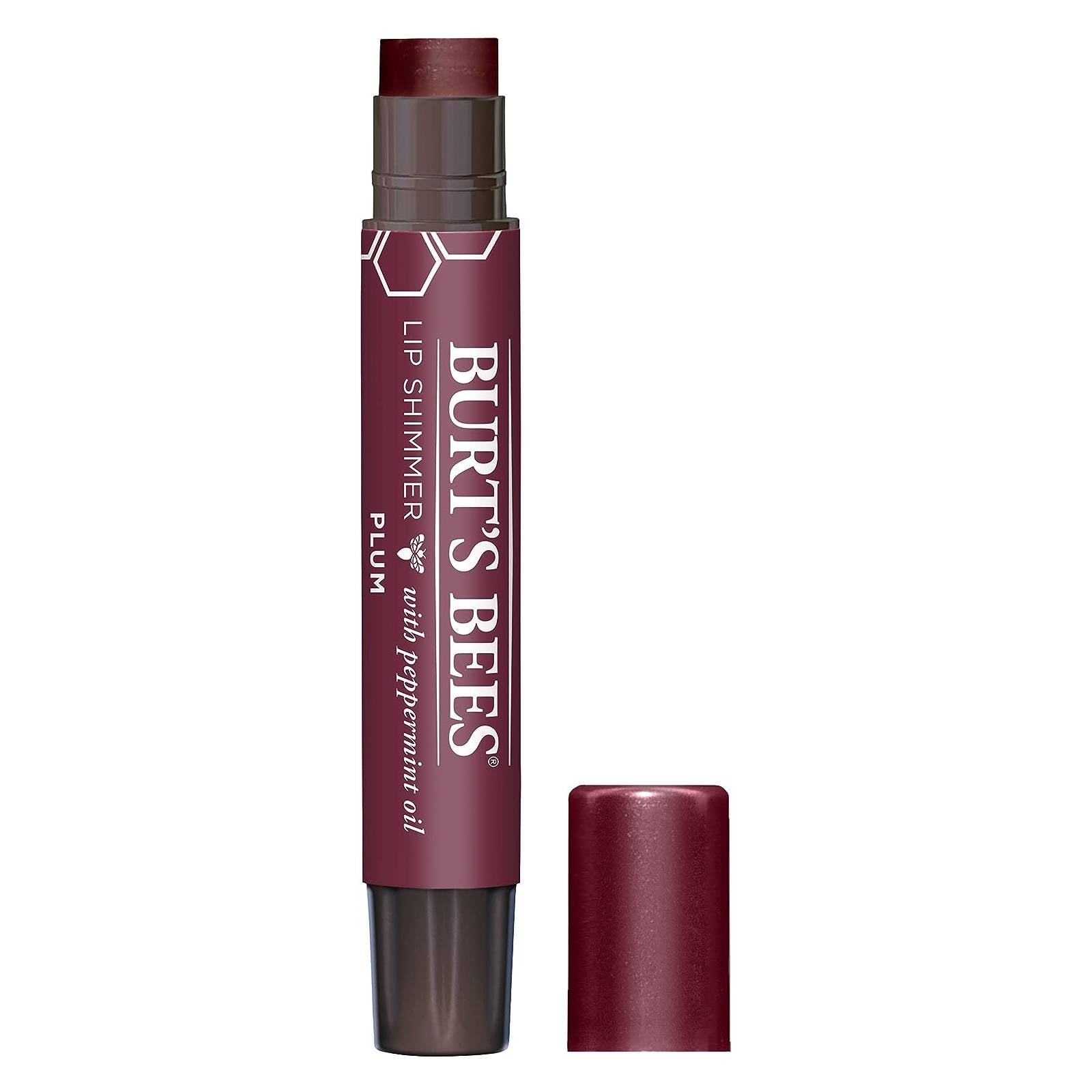 Burt's Bees Lip Shimmer - Plum - Skin Care