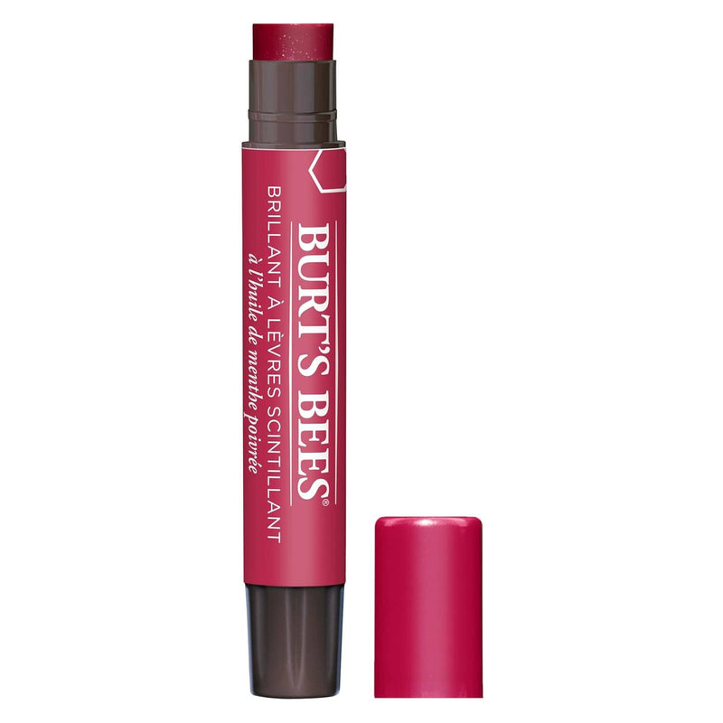 Burt's Bees Lip Shimmer - Rhubarb - Skin Care