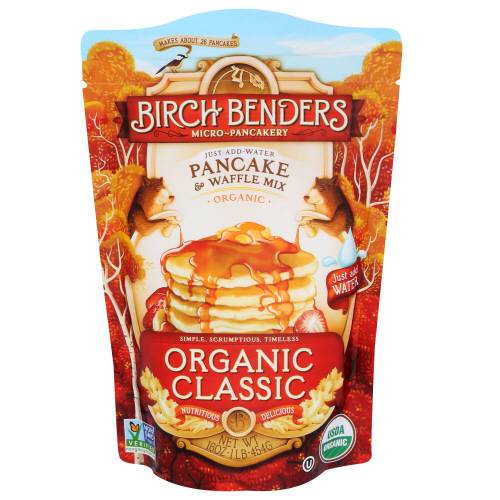 Birch Benders Organic Classic Pancake And Waffle Mix 16 Oz
